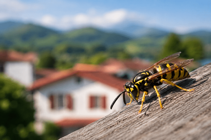 la saison des guêpes arrive au pays basque